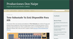 Desktop Screenshot of donnaipe.com
